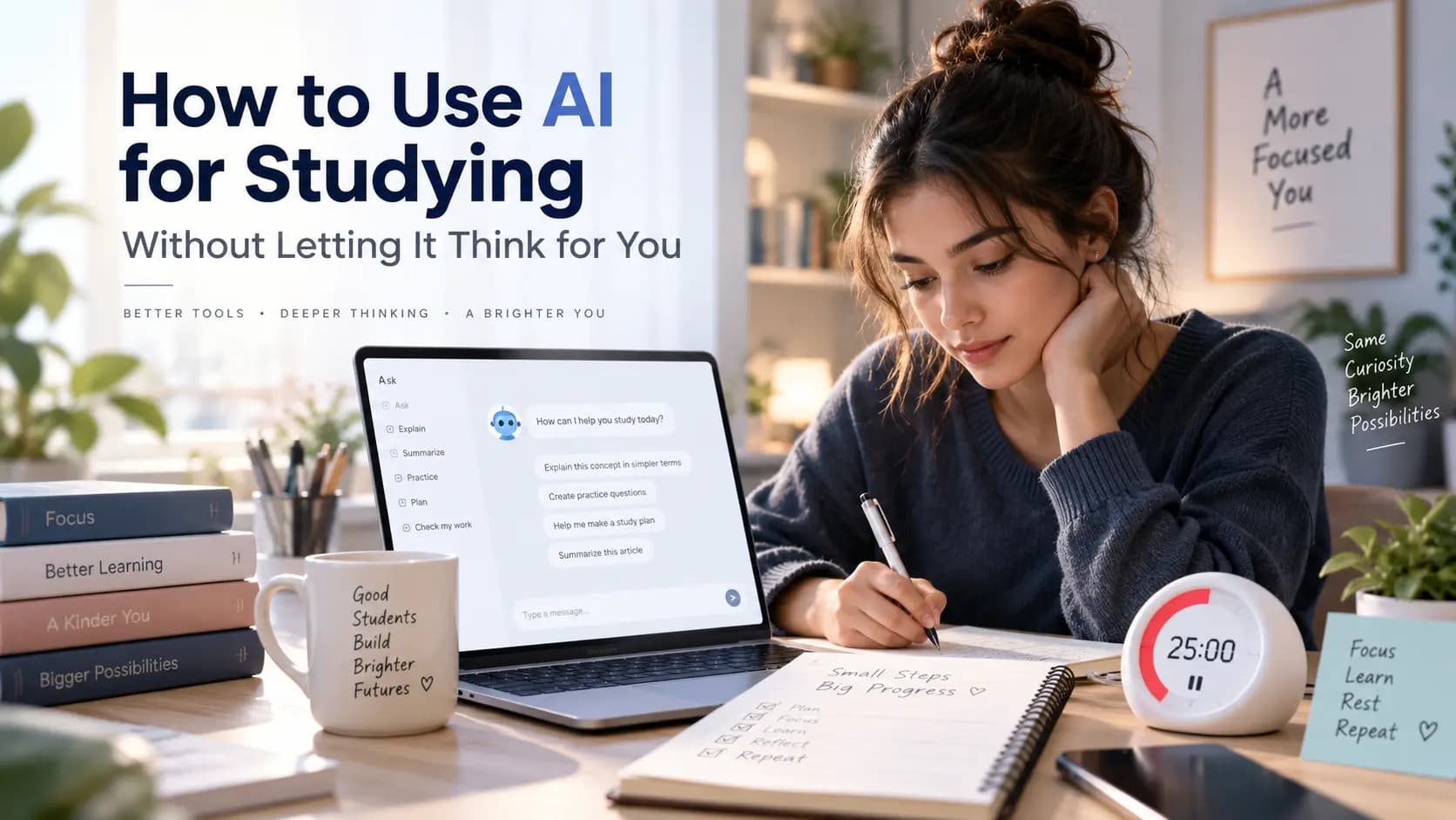 How to Use AI for Studying Without Letting It Think for You