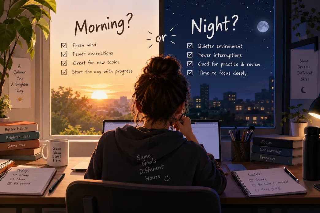 Is It Better to Study in the Morning or at Night?